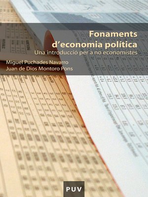 cover image of Fonaments d'economia política